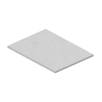  Cadiță de duș Kolpasan Hopp, din cast marble, 120x90 cm, alb